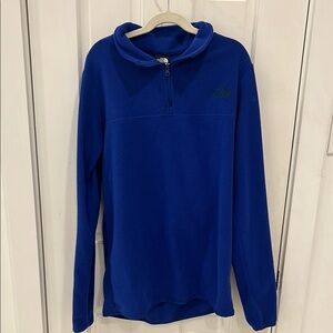 The North Face Royal Blue Half-Zip Fleece